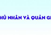 CHỦ NHÂN VÀ QUẢN GIA