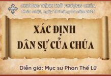 XÁC ĐỊNH DÂN SỰ CỦA CHÚA
