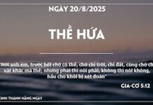 THỀ HỨA-20/8/25