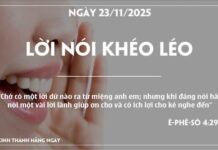 LỜI NÓI KHÉO LÉO-23:11/25