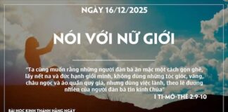 NÓI VỚI NỮ GIỚI-16/12/25
