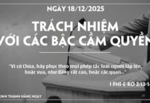 TRÁCH NHIỆM VỚI CÁC BẬC CẦM QUYỀN-18/12/25