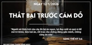 THẤT BẠI TRƯỚC CÁM DỖ-12/1/26