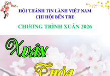 CHƯƠNG TRÌNH THỜ PHƯỢNG CHÚA ĐẦU NĂM 2026