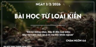 BÀI HỌC TỪ LOÀI KIẾN-3/2/26