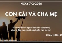 CON CÁI VÀ CHA MẸ-7/2/26