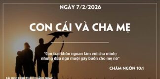 CON CÁI VÀ CHA MẸ-7/2/26