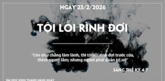 TỘI LỖI RÌNH ĐỢI-23/2/26