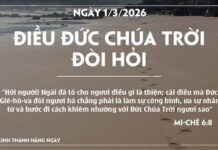 ĐIỀU ĐỨC CHÚA TRỜI ĐÒI HỎI-1/3/26