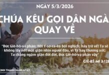 CHÚA KÊU GỌI DÂN NGÀI QUAY VỀ-5/3/26
