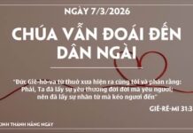 CHÚA VẪN ĐOÁI ĐẾN DÂN NGÀI-7/3/26