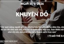 KHUYÊN DỖ-31/3/26