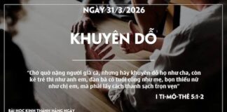 KHUYÊN DỖ-31/3/26
