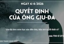 QUYẾT ĐỊNH CỦA ÔNG GIU-ĐA-4/4/26