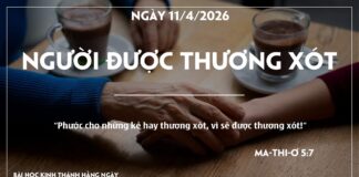 NGƯỜI ĐƯỢC THƯƠNG XÓT-11/4/26