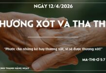 THƯƠNG XÓT VÀ THA THỨ-12/4/26