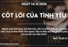 CỐT LÕI CỦA TÌNH YÊU-14/4/26