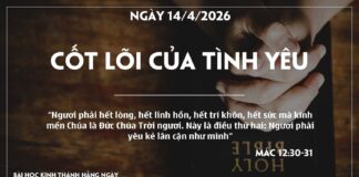 CỐT LÕI CỦA TÌNH YÊU-14/4/26
