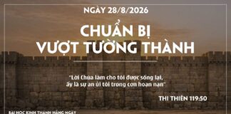 CHUẨN BỊ VƯỢT TƯỜNG THÀNH-28/8/26