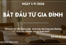 BẮT ĐẦU TỪ GIA ĐÌNH-1/9/26