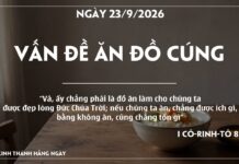 VẤN ĐỀ ĂN ĐỒ CÚNG-23/9/26