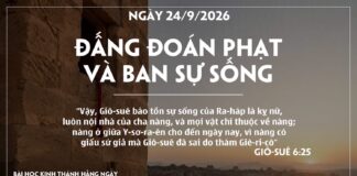 ĐẤNG ĐOÁN PHẠT VÀ BAN SỰ SỐNG-24/9/26