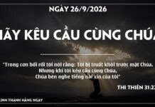 HÃY KÊU CẦU CÙNG CHÚA-26/9/26