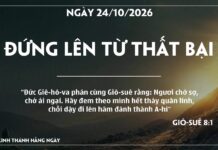 ĐỨNG LÊN TỪ THẤT BẠI-24/10/26