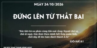 ĐỨNG LÊN TỪ THẤT BẠI-24/10/26